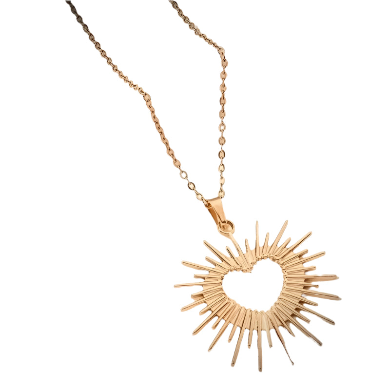 Dangerous Love Necklace | Edgy Sterling Silver Jewelry – Eden Rose