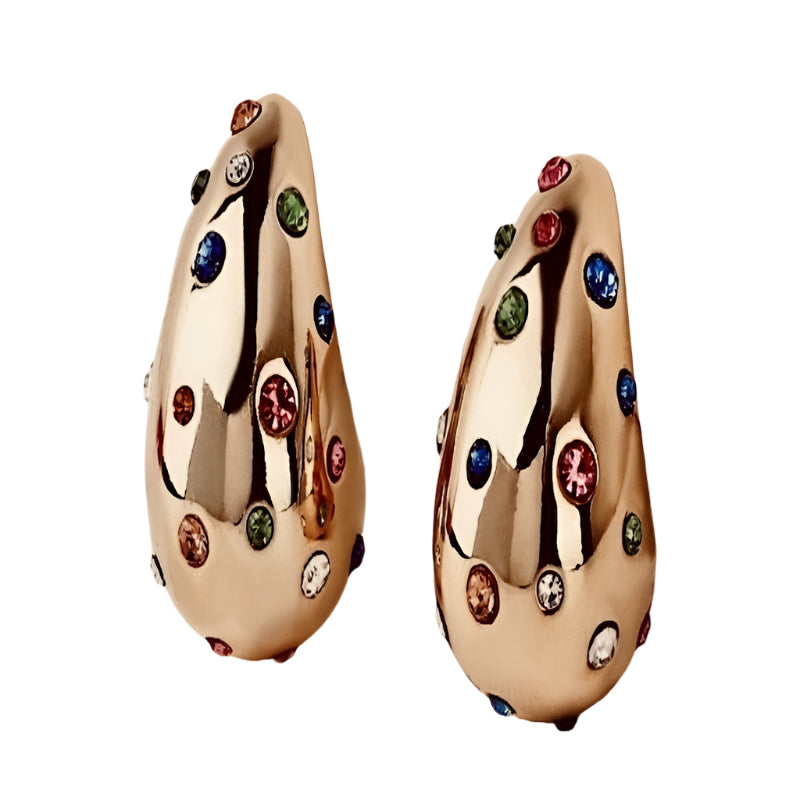 Dazzling Tear Drop Earrings - Eden Rose Jewellery