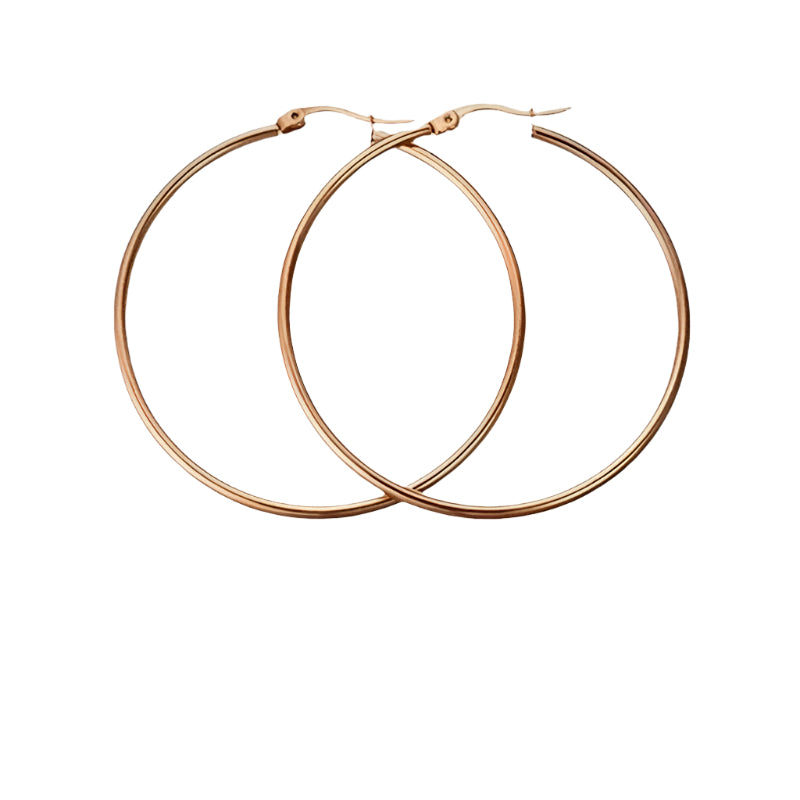 Eternity Hoop Earrings | Timeless Hypoallergenic Jewelry – Eden Rose