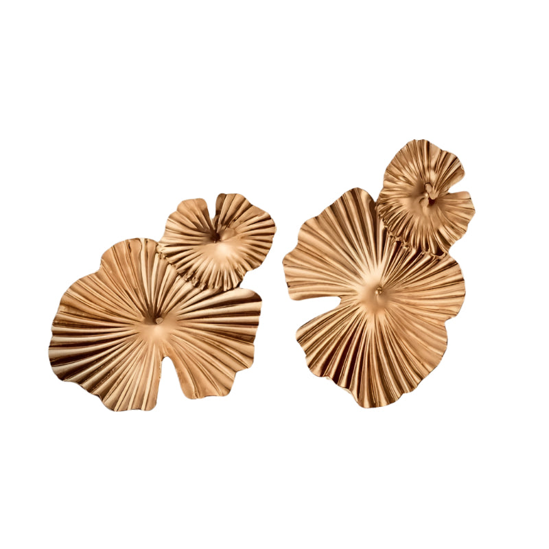 Floral Art Deco Earrings | Vintage Statement Jewelry – Eden Rose