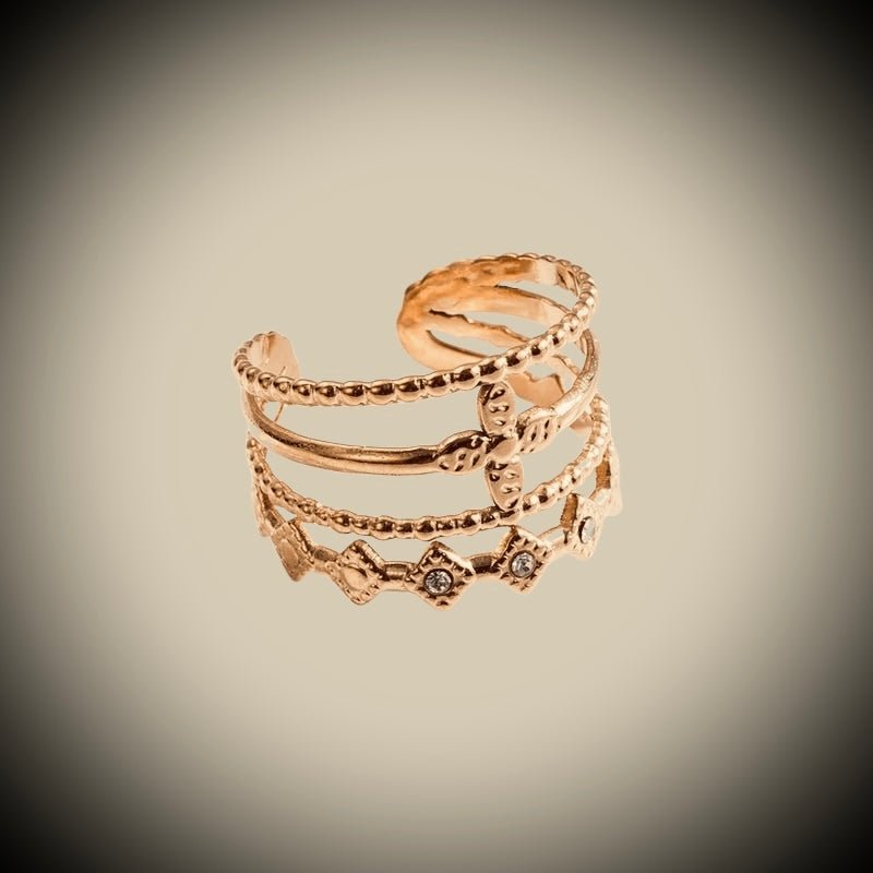 Crown Me Open Back Ring - Eden Rose Jewellery